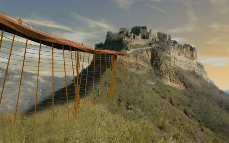 PASSERELLA PEDONALE DI CIVITA DI BAGNOREGGIO - Viterbo